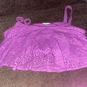 decree size m crop top with a built in bra